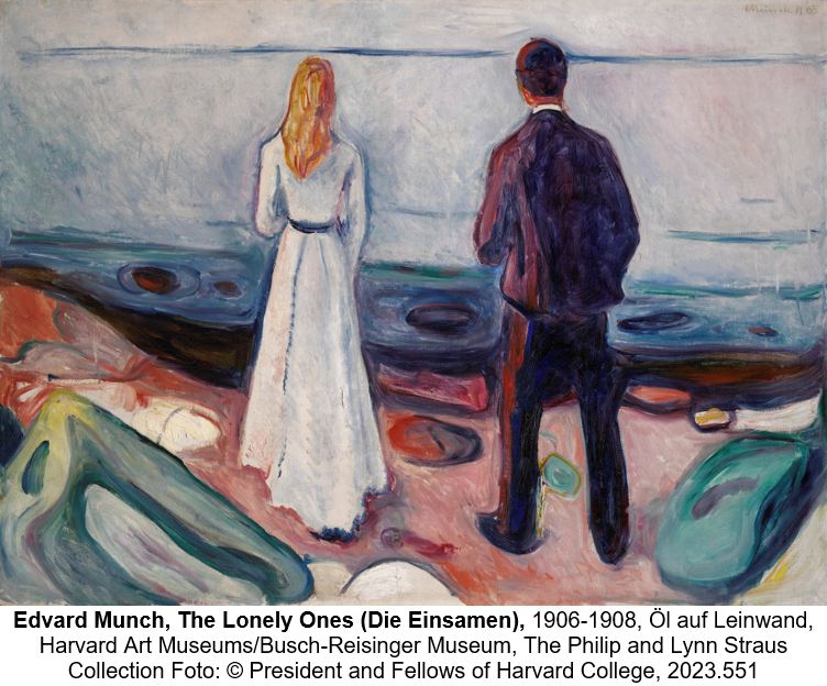 640_Edvard Munch, The Lonely Ones